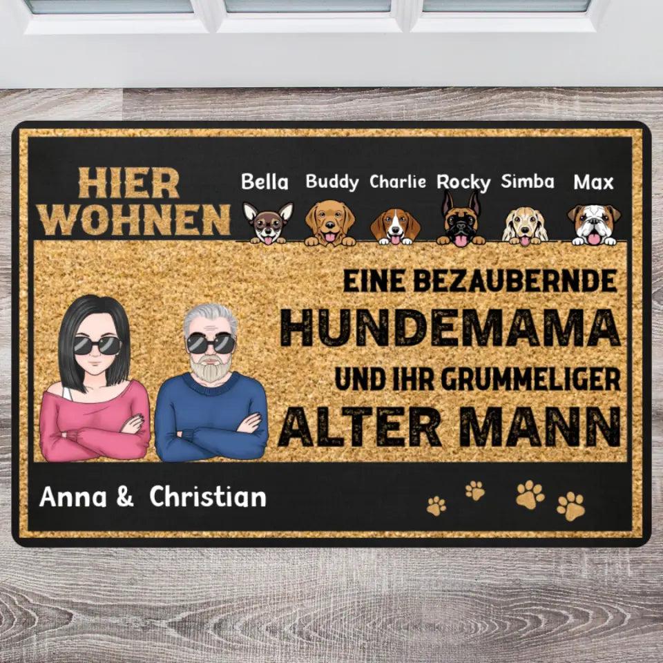 Hundemama - Individuelle Fußmatte