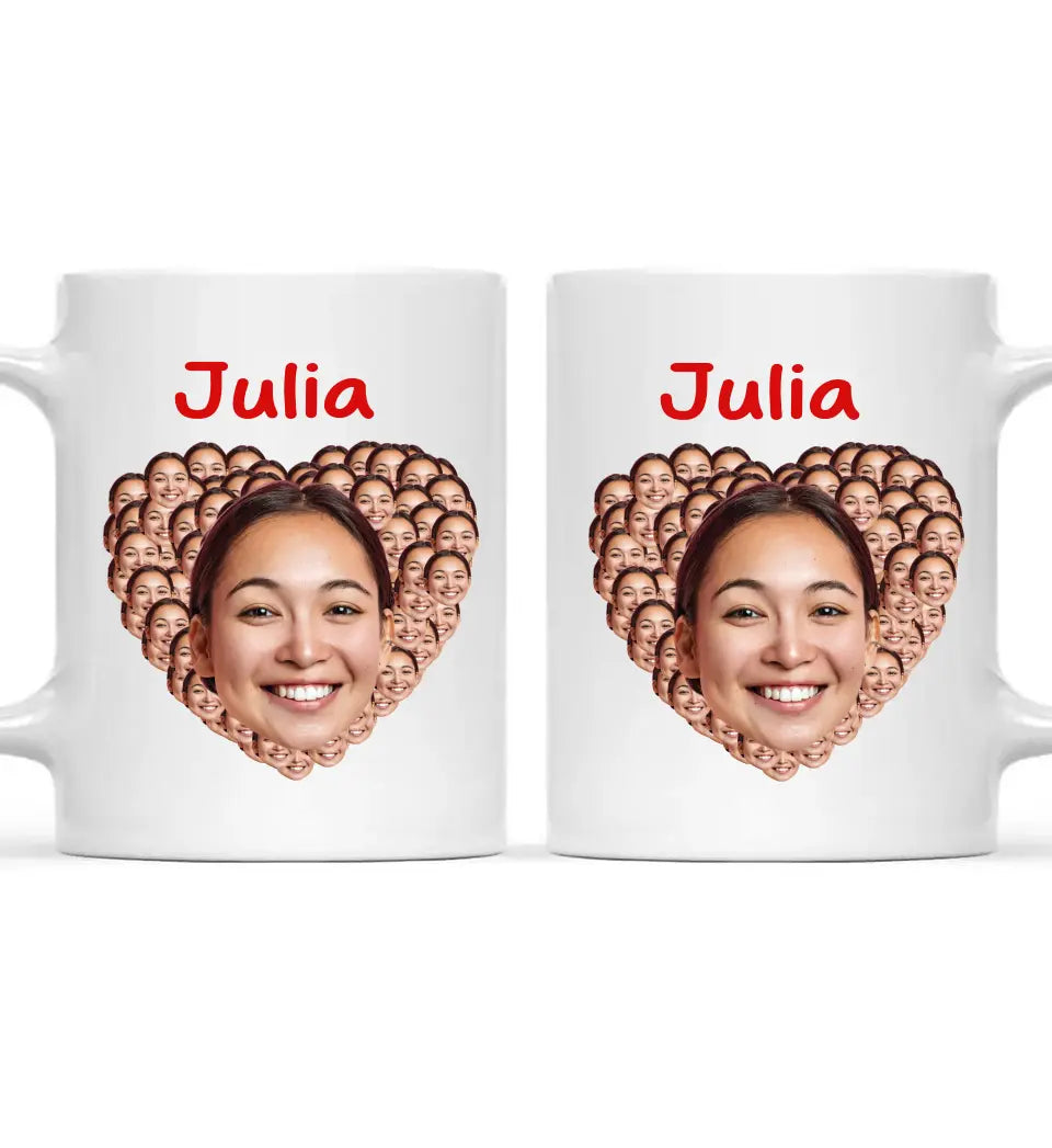 Fotoherz - Individuelle Tasse