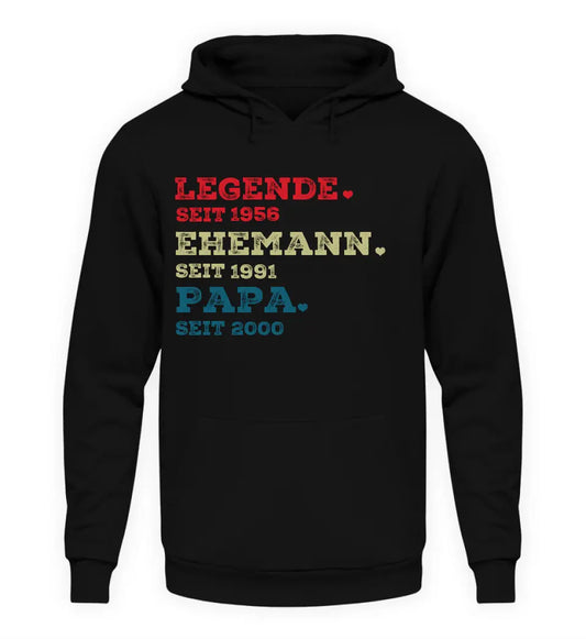 Legende Ehemann Papa - Individueller Hoodie