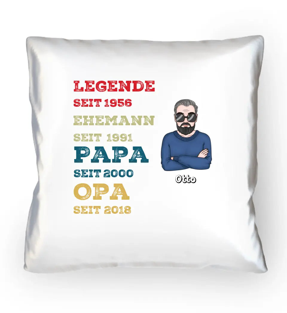 Papa Kissen Design