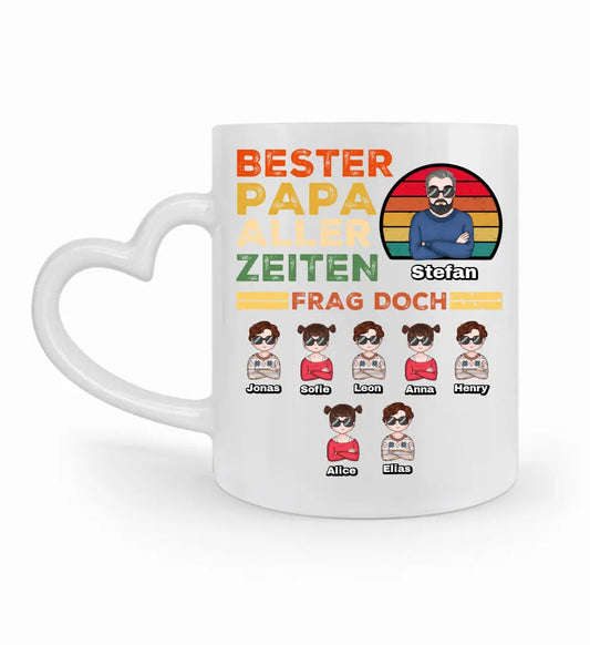 Bester Papa | Opa aller Zeiten - Individuelle Tasse