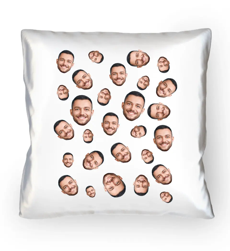 Gesicht Kissen Design