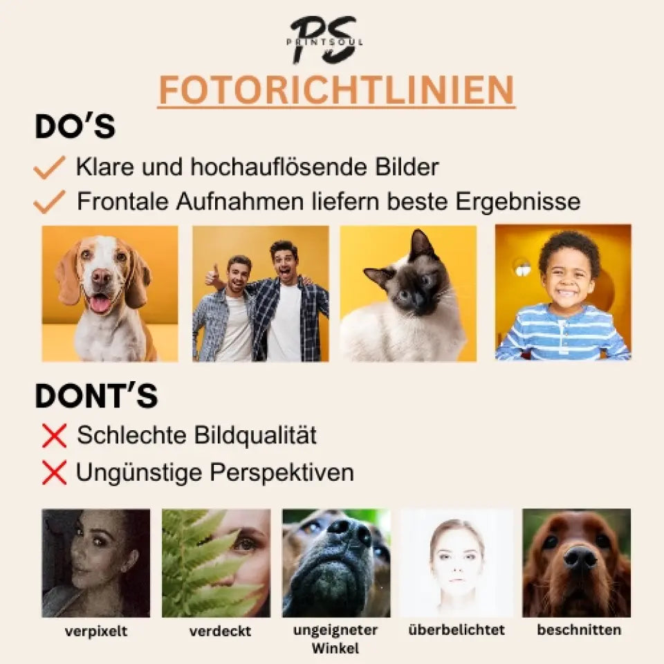 Personalisierte Foto Fußmatte