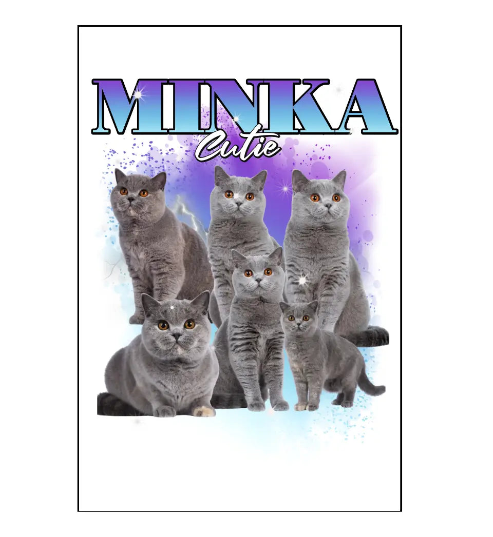 Individuelles Katzen Poster