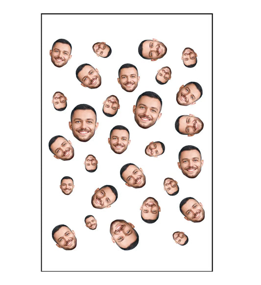 Gesicht Poster Design