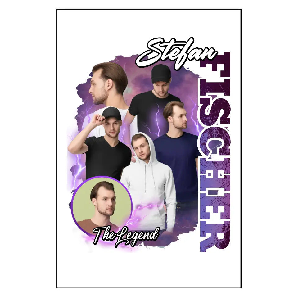 90er Jahre K-Pop Style - Individuelles Poster