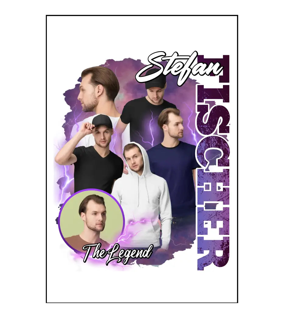 90er Jahre K-Pop Style - Individuelles Poster