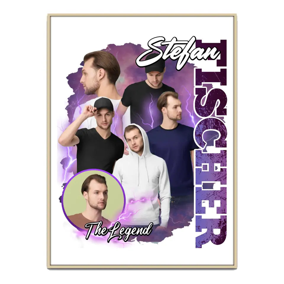 90er Jahre K-Pop Style - Individuelles Poster