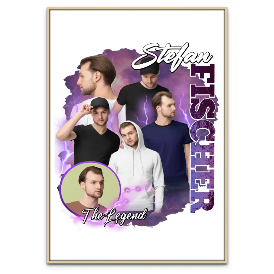 90er Jahre K-Pop Style - Individuelles Poster