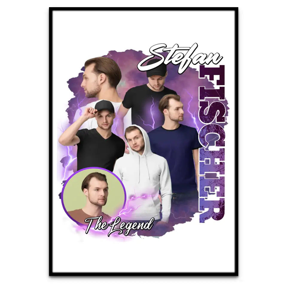 90er Jahre K-Pop Style - Individuelles Poster