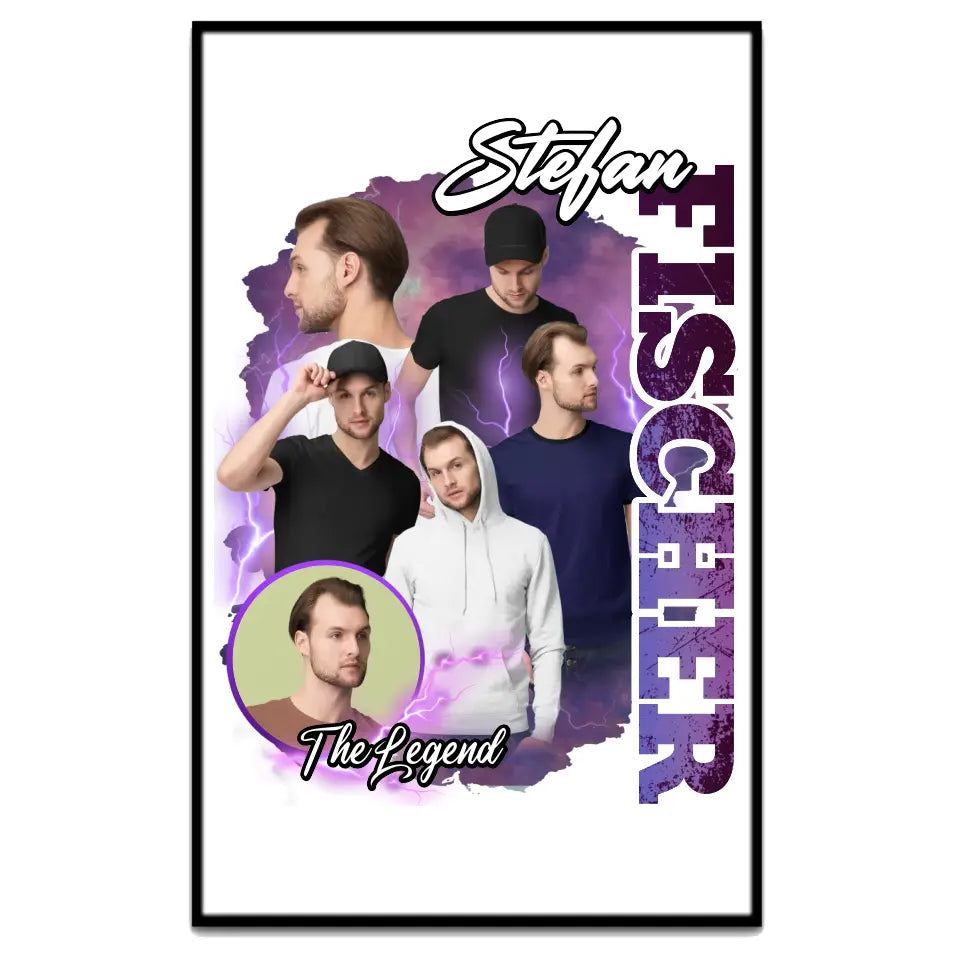 90er Jahre K-Pop Style - Individuelles Poster