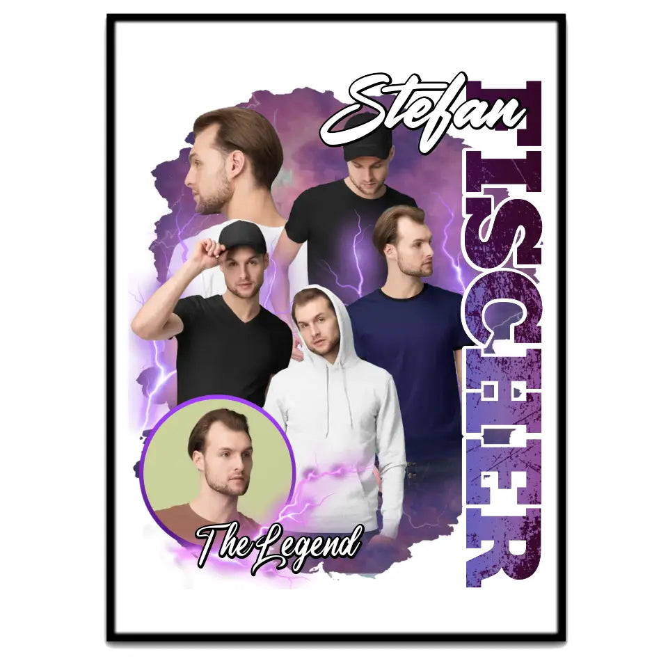 90er Jahre K-Pop Style - Individuelles Poster