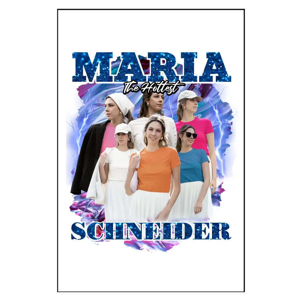90er Jahre Band - Individuelles Poster