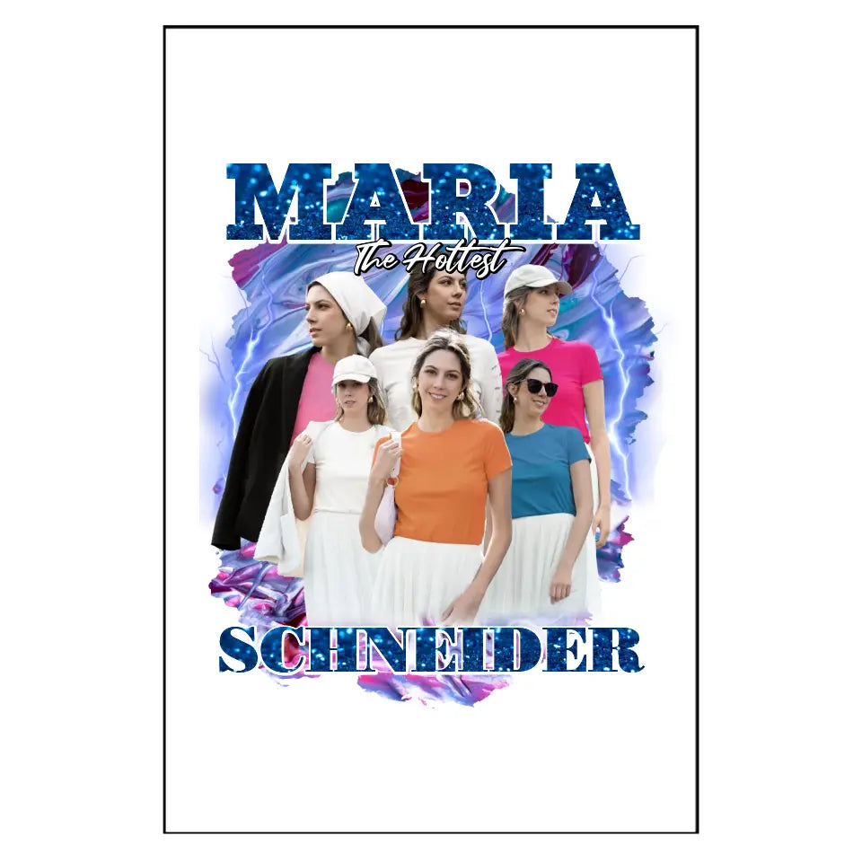 90er Jahre Band - Individuelles Poster