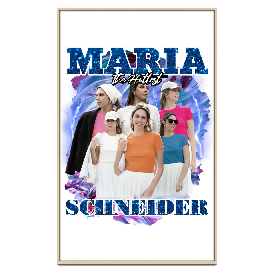 90er Jahre Band - Individuelles Poster