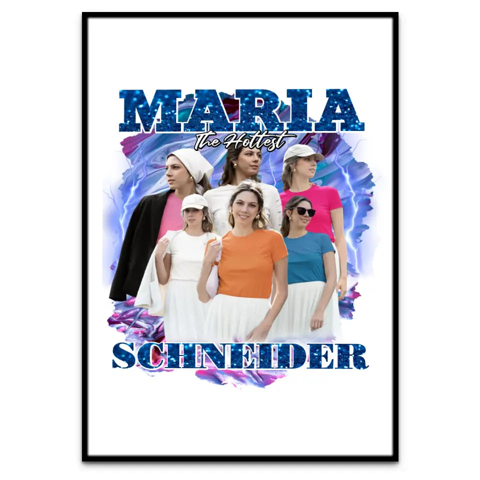 90er Jahre Band - Individuelles Poster