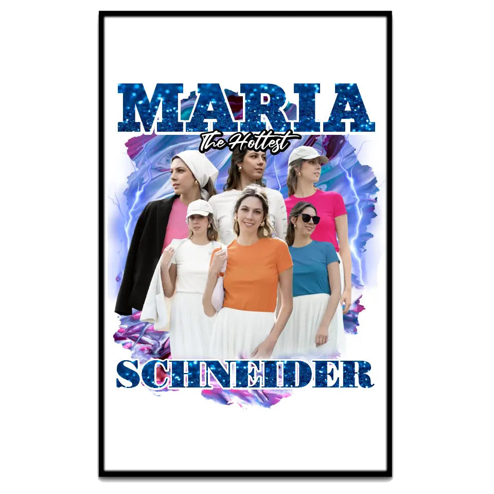 90er Jahre Band - Individuelles Poster