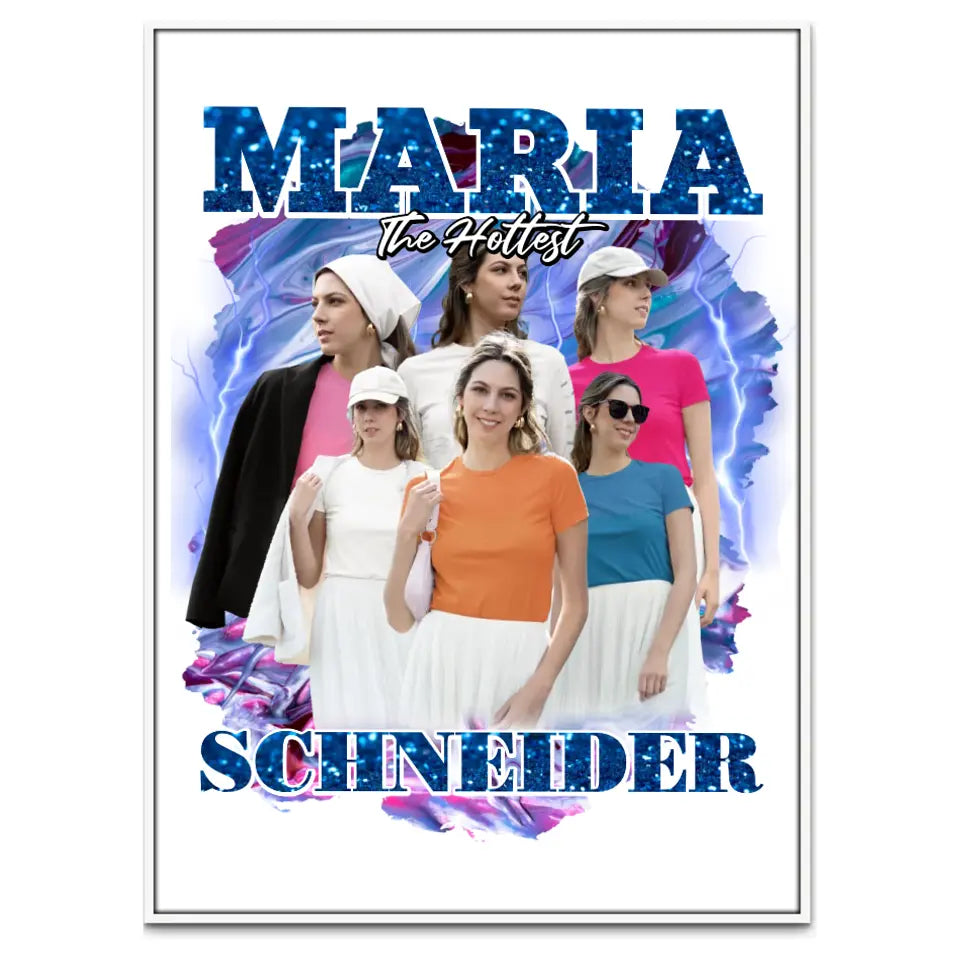 90er Jahre Band - Individuelles Poster
