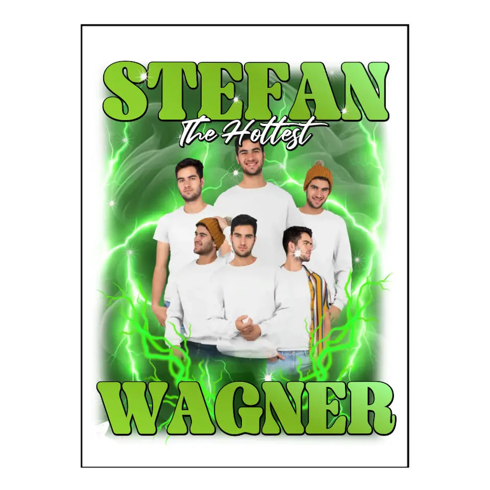 90er Jahre Retro Bootleg - Individuelles Poster