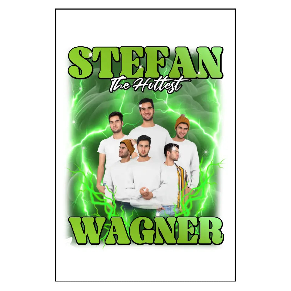 90er Jahre Retro Bootleg - Individuelles Poster