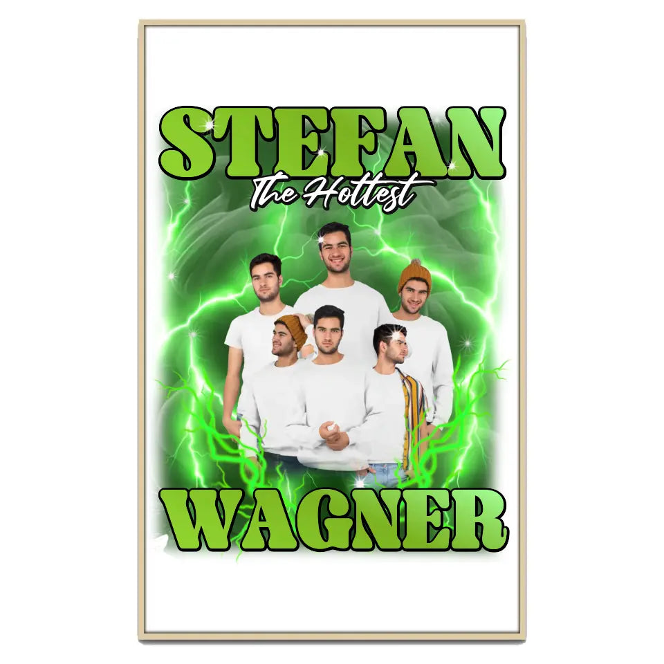 90er Jahre Retro Bootleg - Individuelles Poster