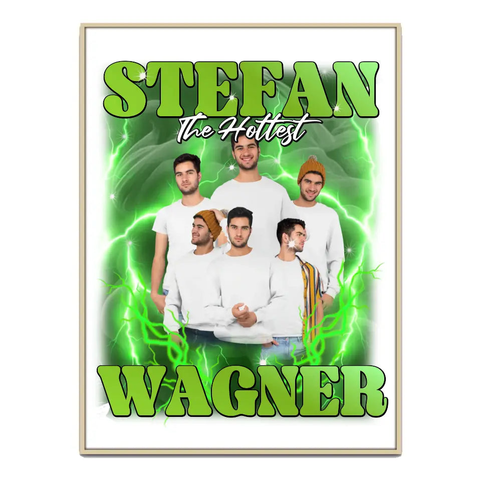 90er Jahre Retro Bootleg - Individuelles Poster
