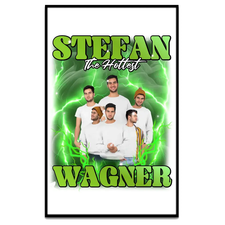 90er Jahre Retro Bootleg - Individuelles Poster