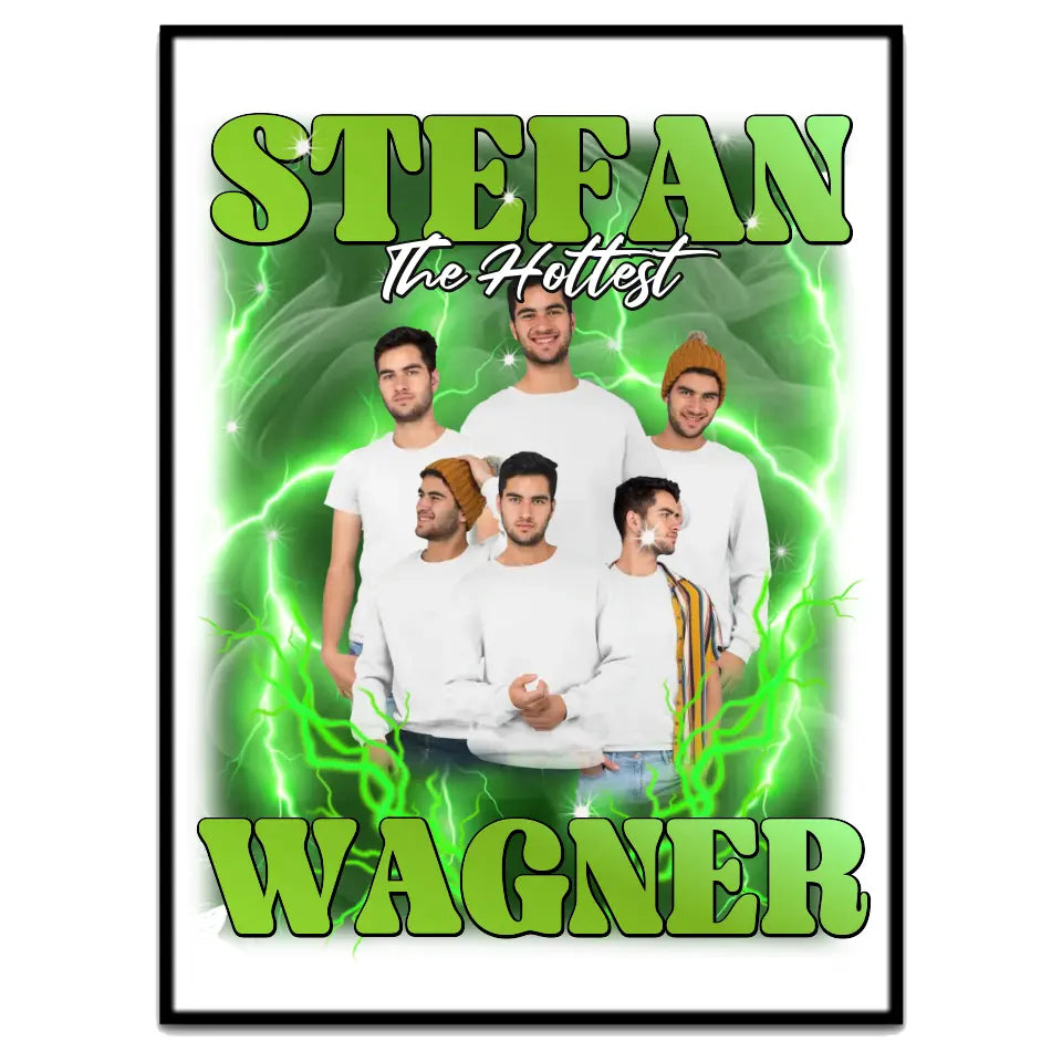 90er Jahre Retro Bootleg - Individuelles Poster