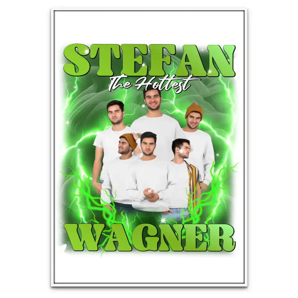 90er Jahre Retro Bootleg - Individuelles Poster