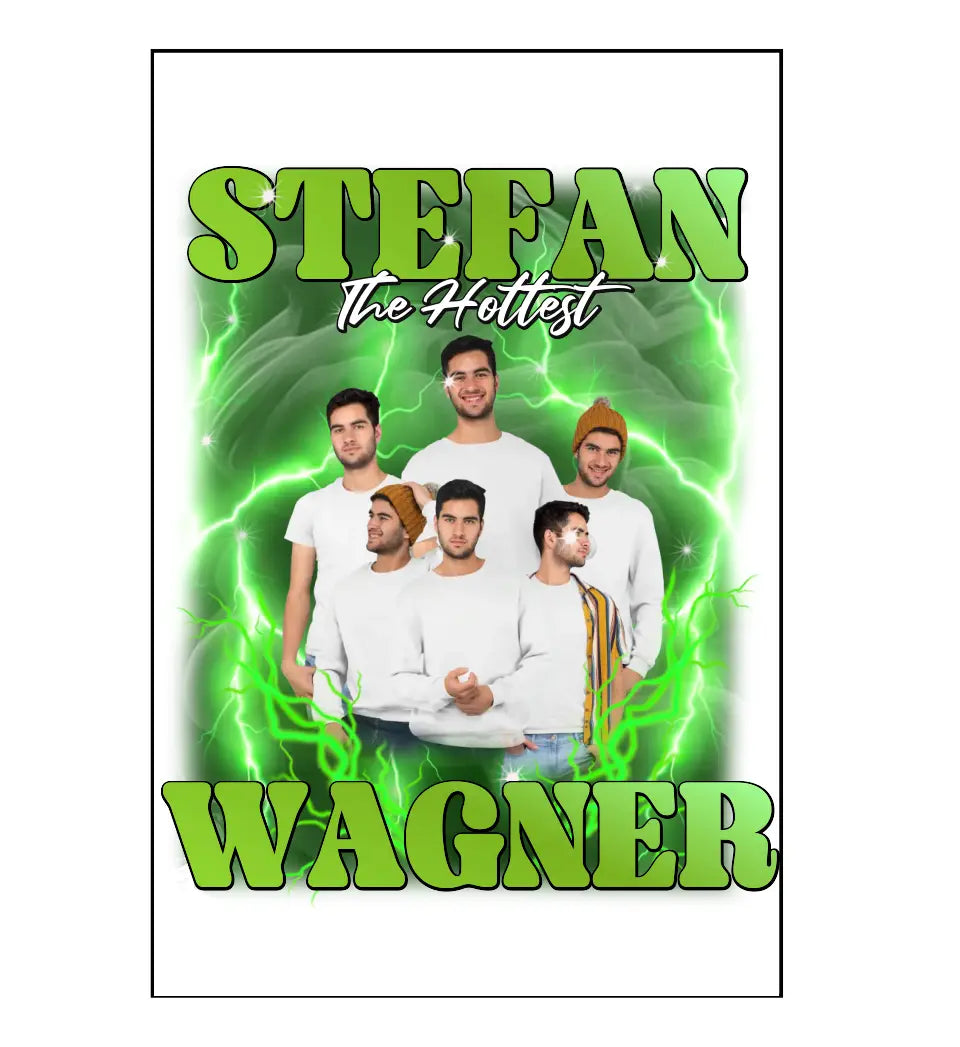 90er Jahre Retro Bootleg - Individuelles Poster