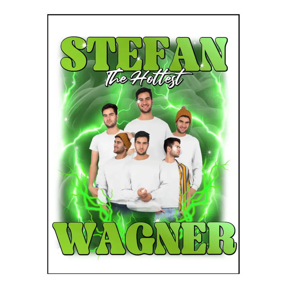 90er Jahre Retro Bootleg - Individuelles Poster