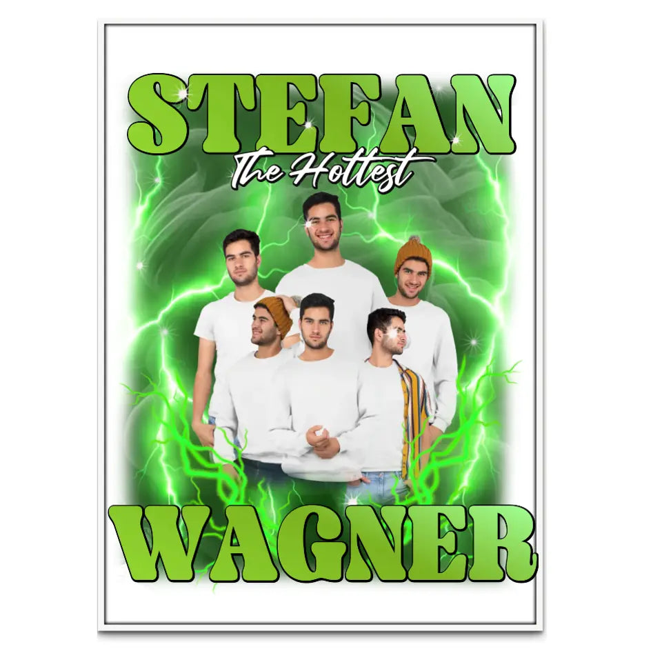 90er Jahre Retro Bootleg - Individuelles Poster