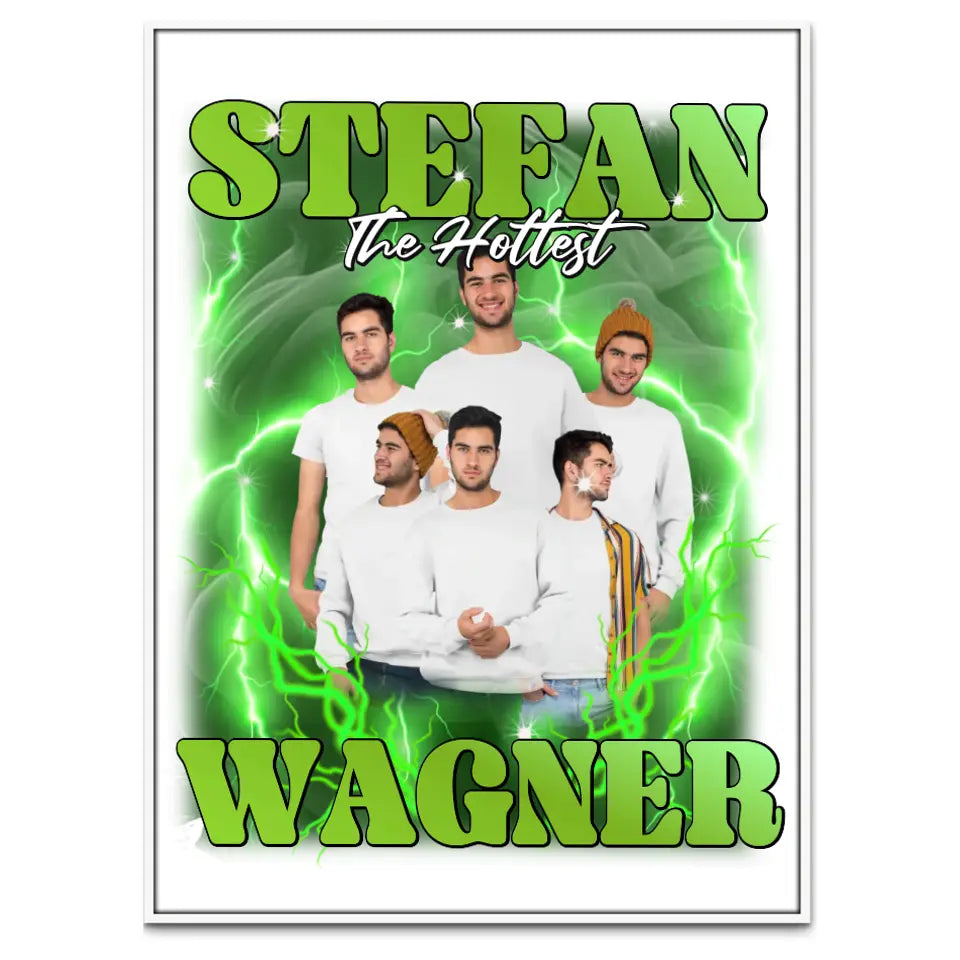 90er Jahre Retro Bootleg - Individuelles Poster