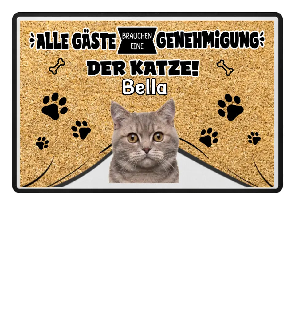 Haustier Foto - Individuelle Fußmatte