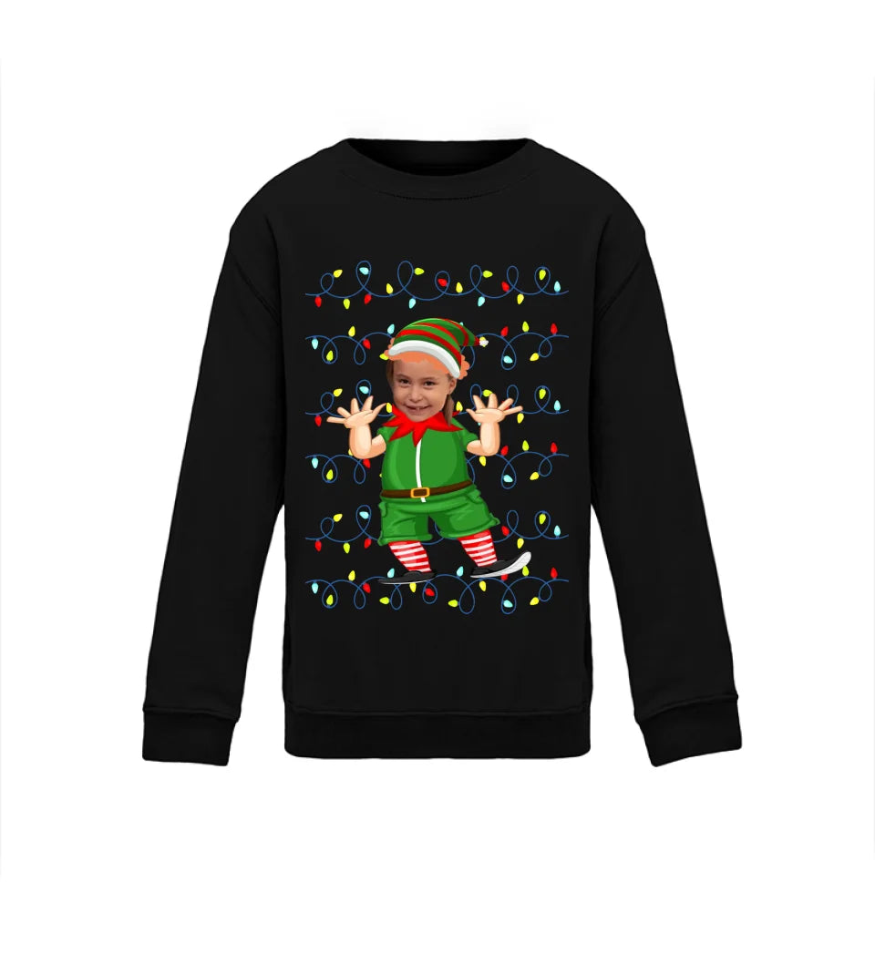 Frecher Elf- Individueller Ugly Christmas Sweater