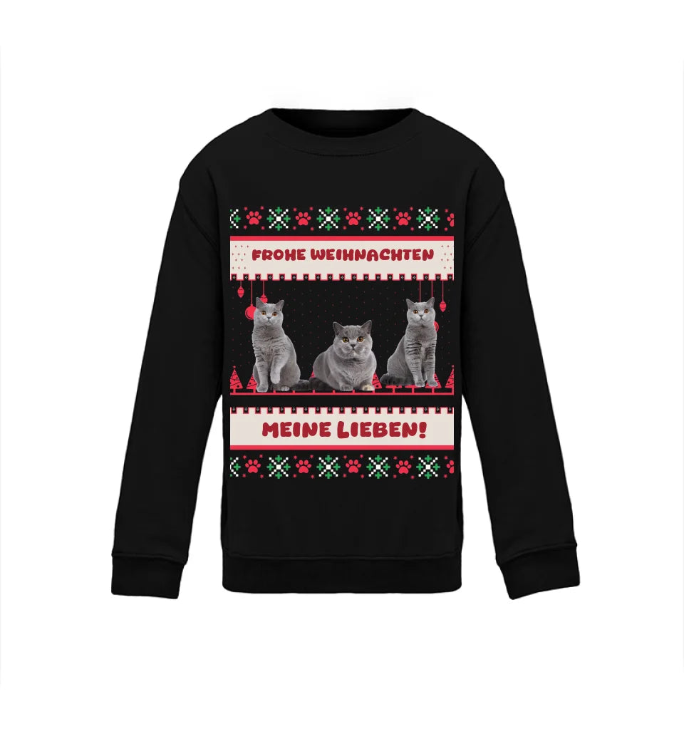 Ugly Christmas Sweater Haustier - Individuelles Sweatshirt