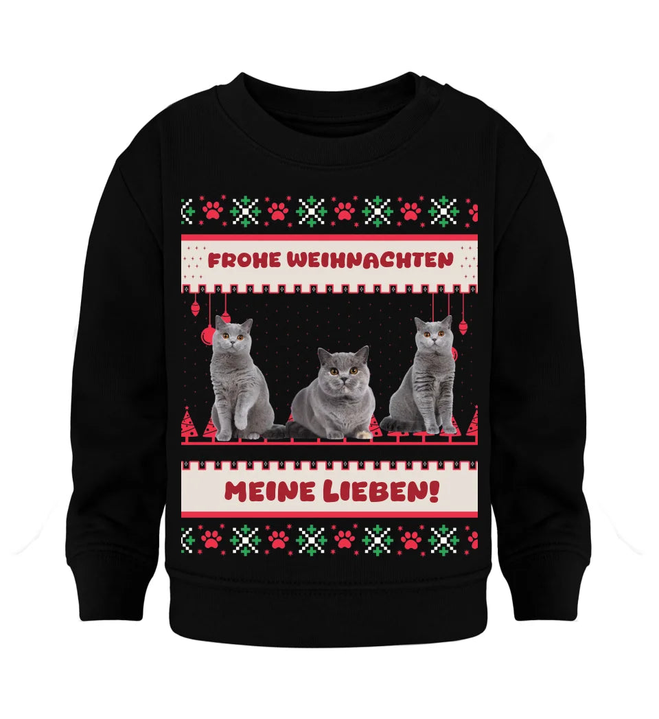 Ugly Christmas Sweater Haustier - Individuelles Sweatshirt