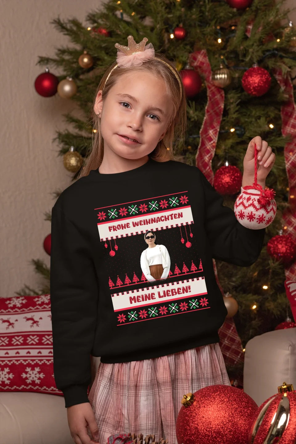 Ugly Christmas Sweater Foto - Individuelles Sweatshirt