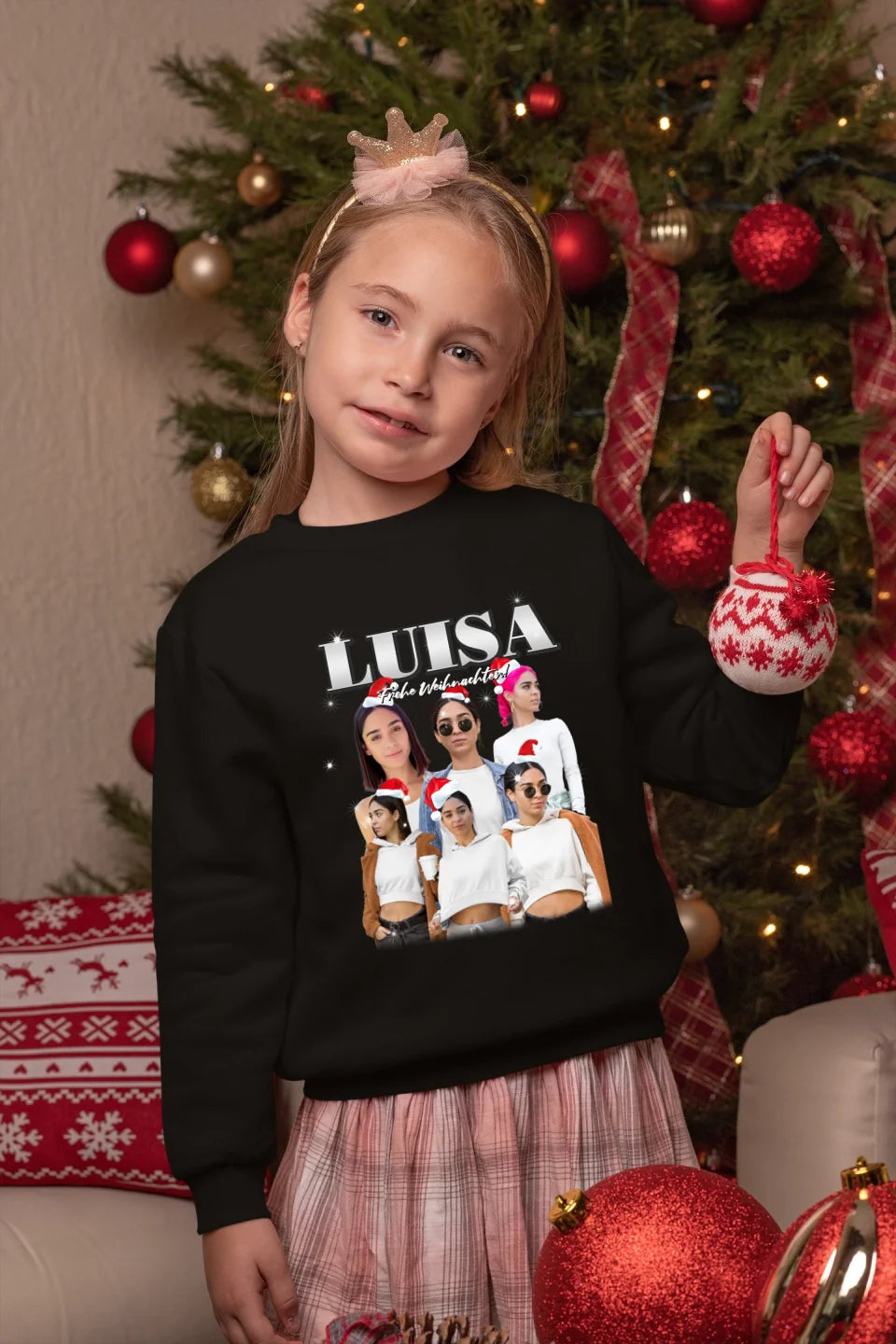 Ugly Christmas Sweater 90er - Individuelles Sweatshirt