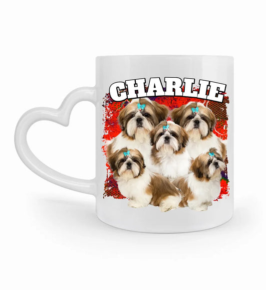 90er Hunde Foto - Individuelle Tasse