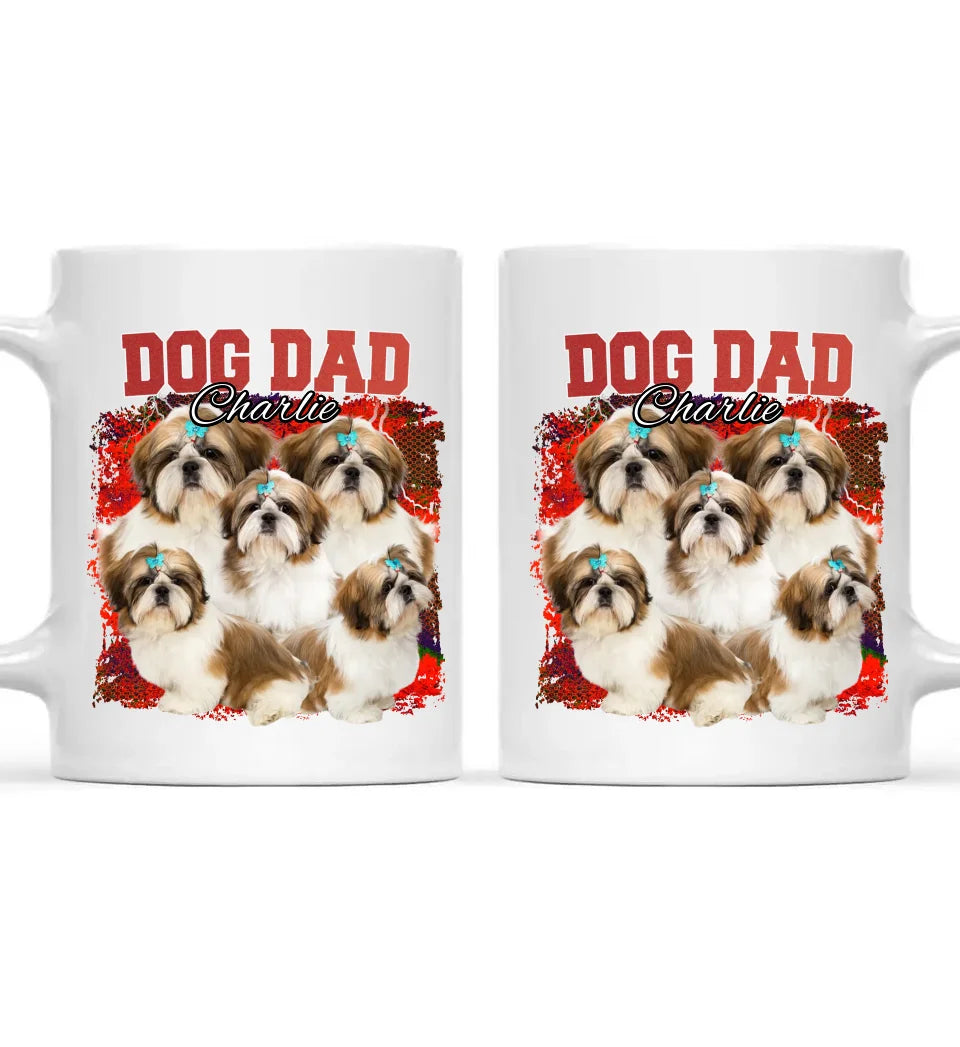 90er Hunde Foto - Individuelle Tasse