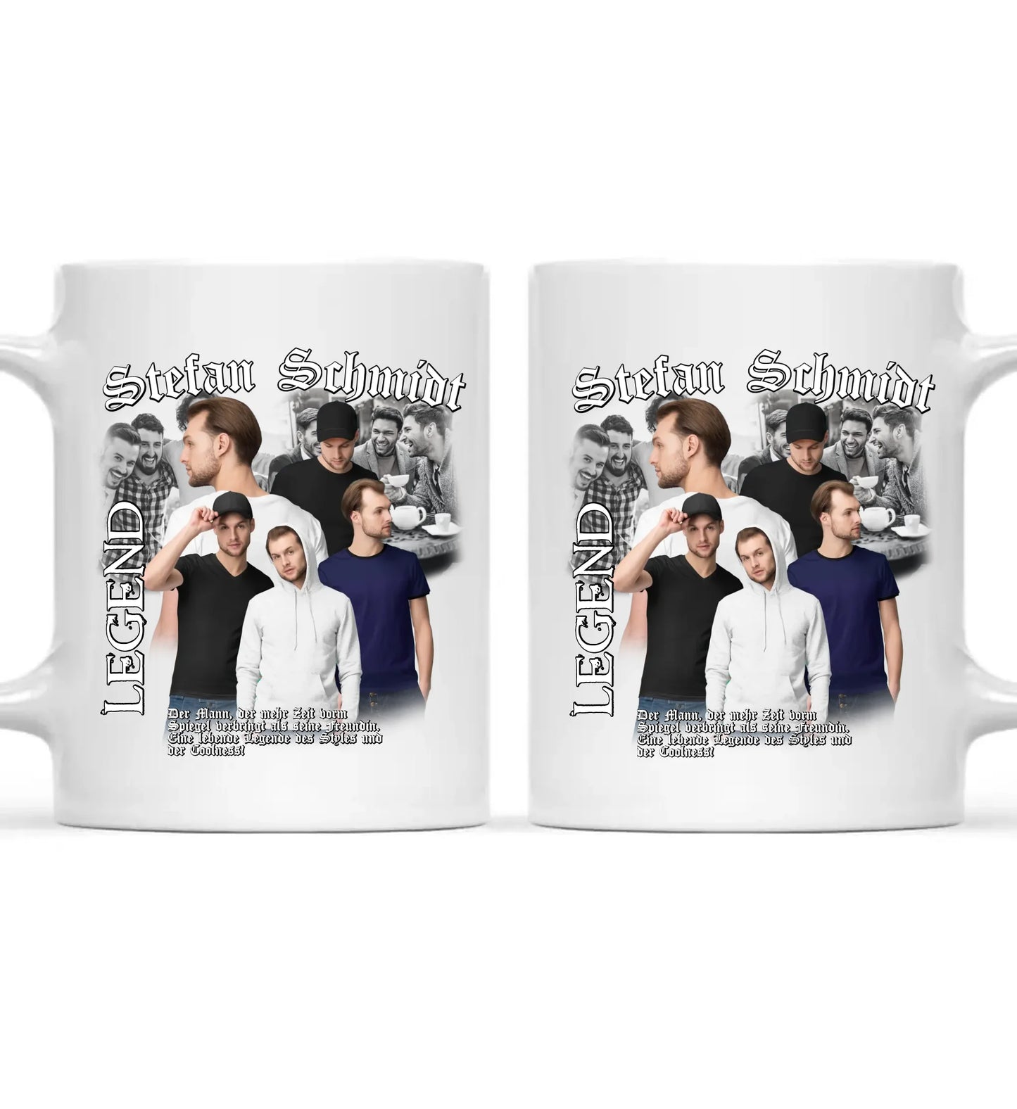 90er Hip Hop Bootleg - Individuelle Tasse