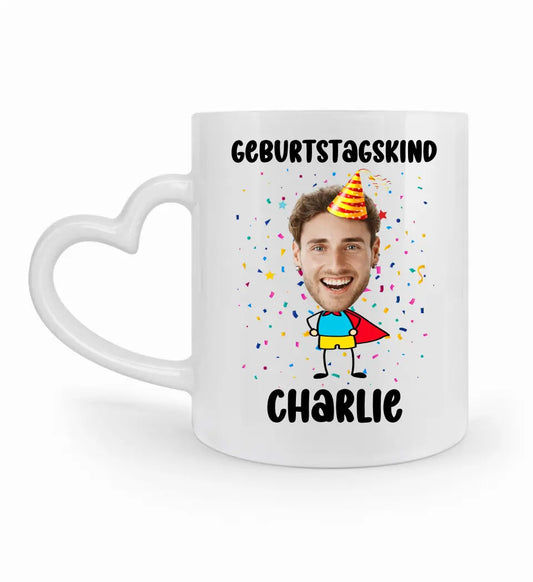 Dein Geburtstagsfoto - Individuelle Tasse
