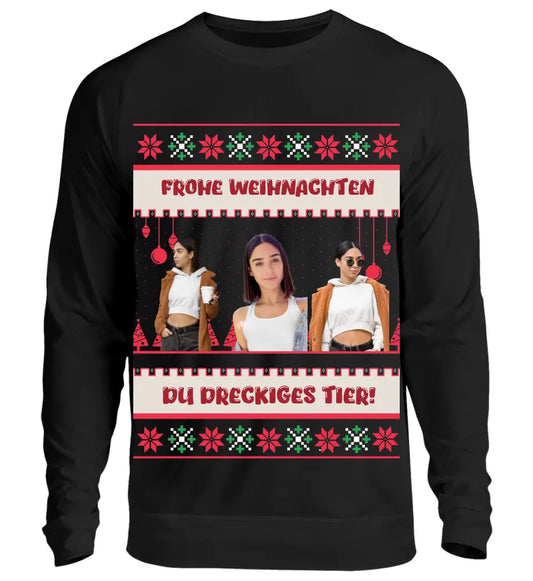 Ugly Christmas Sweater Foto - Individuelles Sweatshirt