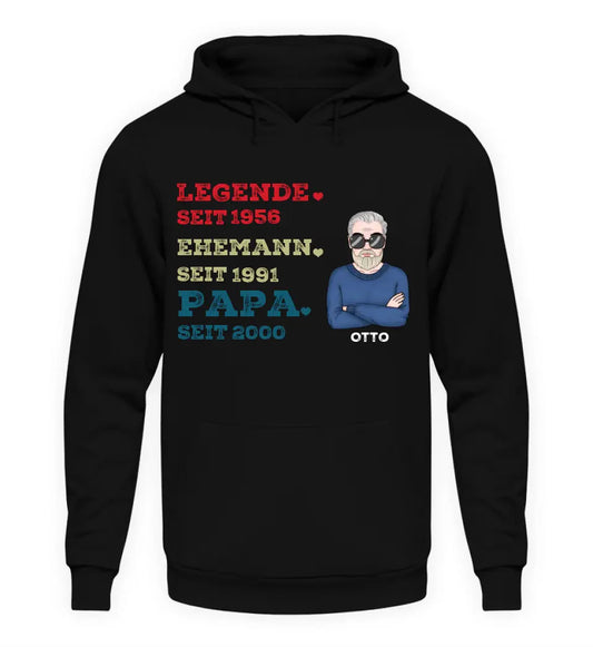 Legende Ehemann Papa - Individueller Hoodie