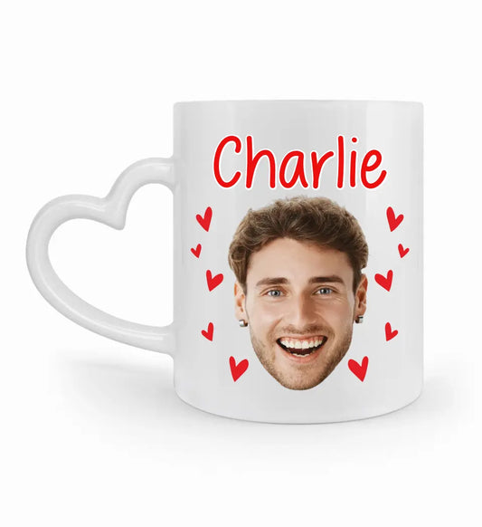 Dein Foto Herzchen - Individuelle Tasse