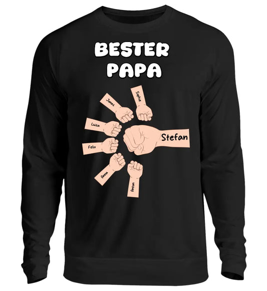 Bester Papa - Individuelles Sweatshirt