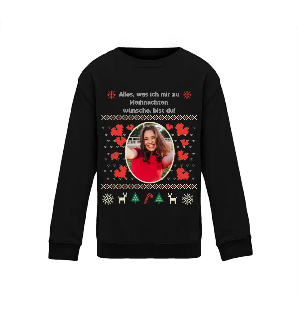 Ugly Christmas Sweater Foto - Individuelles Sweatshirt