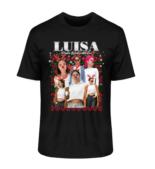 Ugly Christmas Sweater Rentier - Individuelles T-Shirt