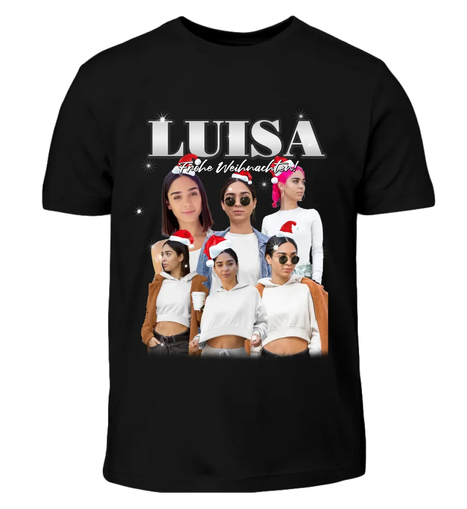 Ugly Christmas Sweater 90er - Individuelles T-Shirt